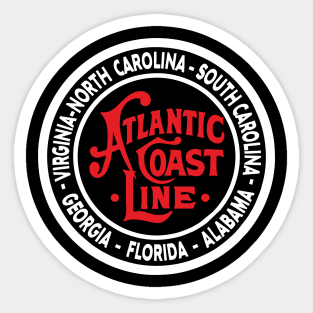 Atlantic Coast Line Railroad Sticker